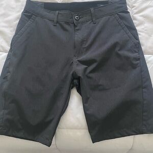 Kenneth Cole New York Charcoal Flat Front Shorts